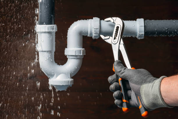 Professional Pipe Repair technician working in Sharon, WI